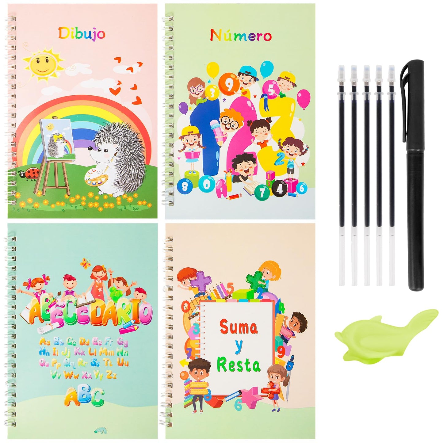 LIBRO CALIGRAFIA PARA NIÑOS 2 JUEGOS