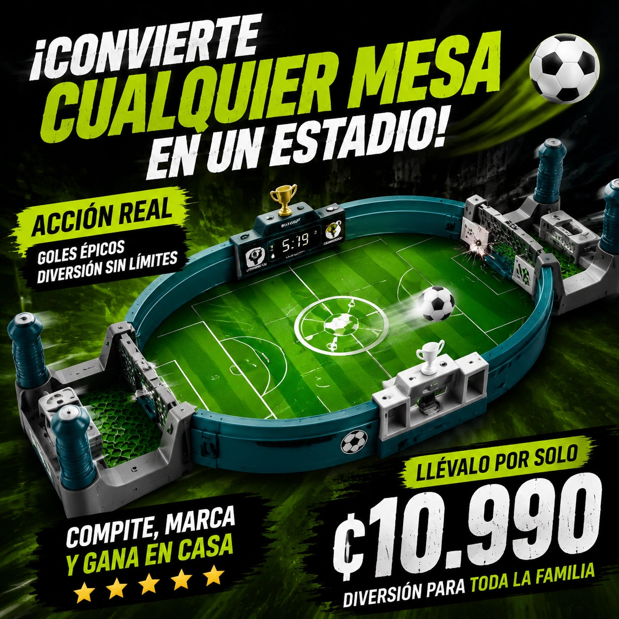 JUEGO DE FÚTBOL