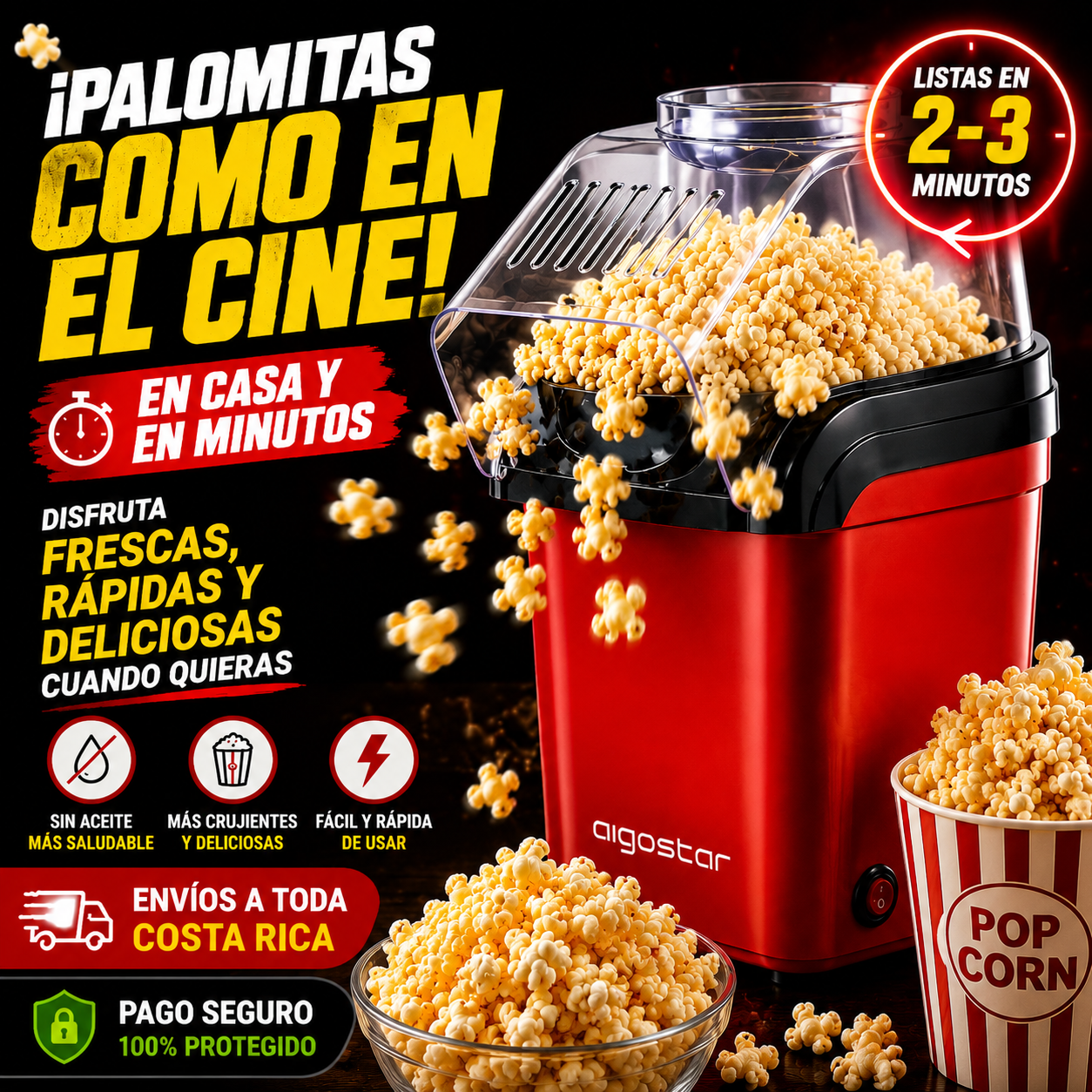 MAQUINA DE PALOMITAS