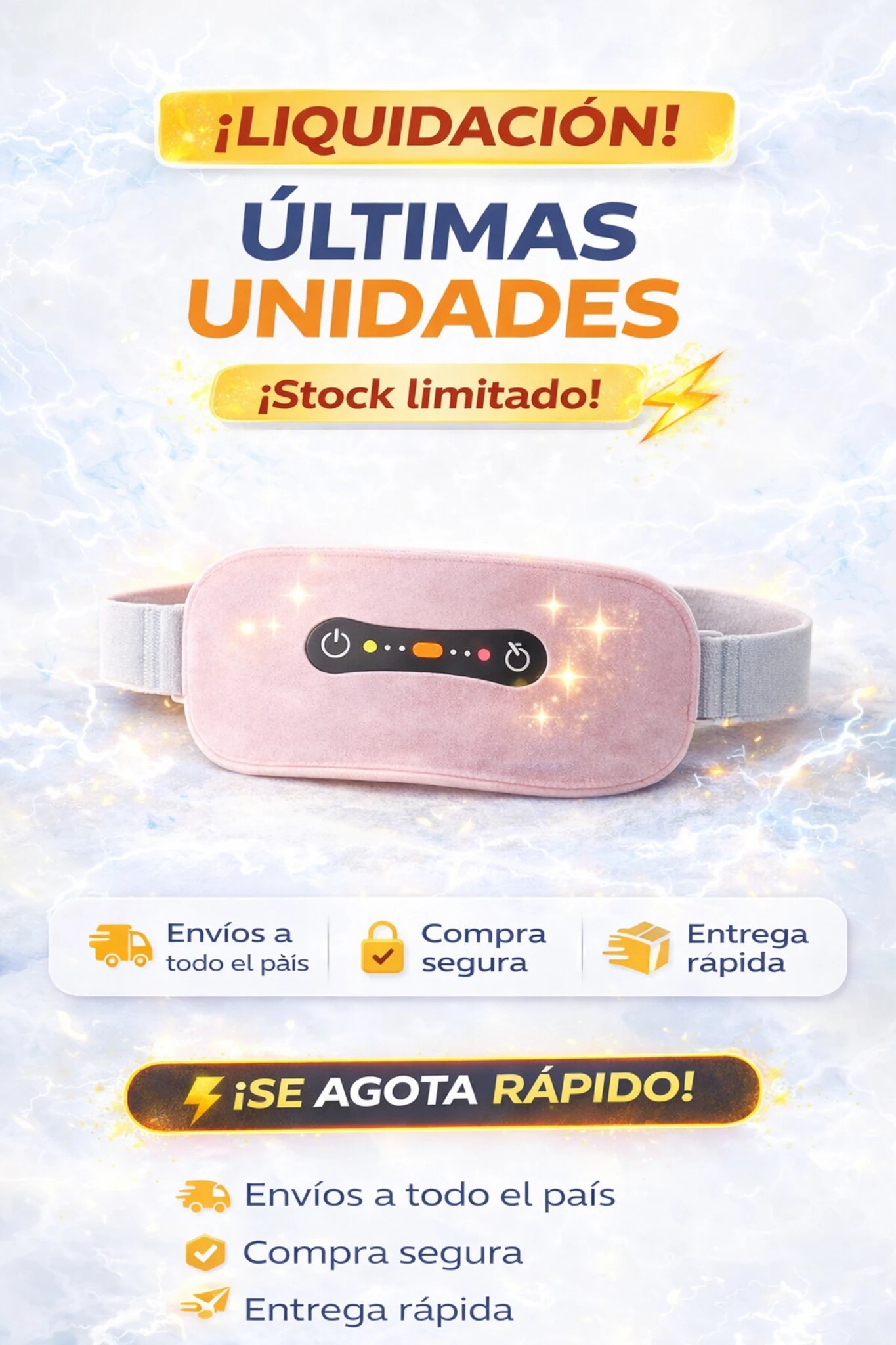 CINTURON TERMICO PARA COLICOS