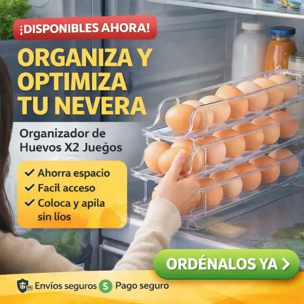 PORTA HUEVOS 2 JUEGOS