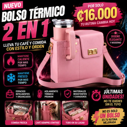 BOLSO TÉRMICO 2 EN 1