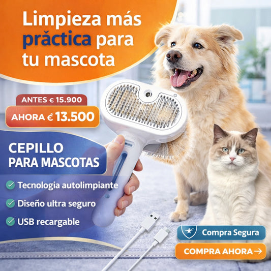 CEPILLO PARA MASCOTAS