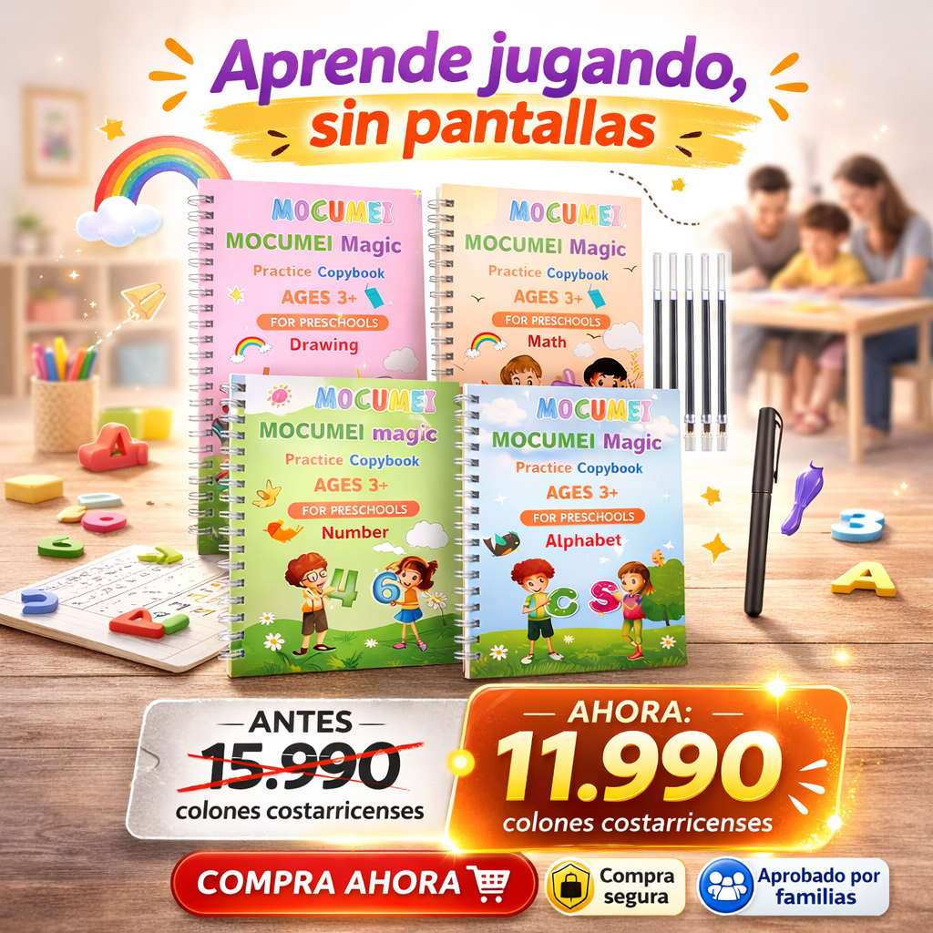 LIBRO CALIGRAFIA PARA NIÑOS 2 JUEGOS