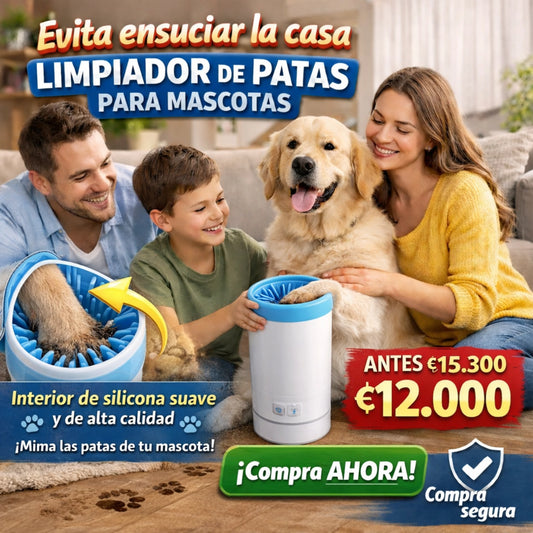 LIMPIADOR DE PATAS PARA MASCOTAS